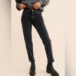 AGOLDE Lana Mid Rise Crop Jeans - Size 26